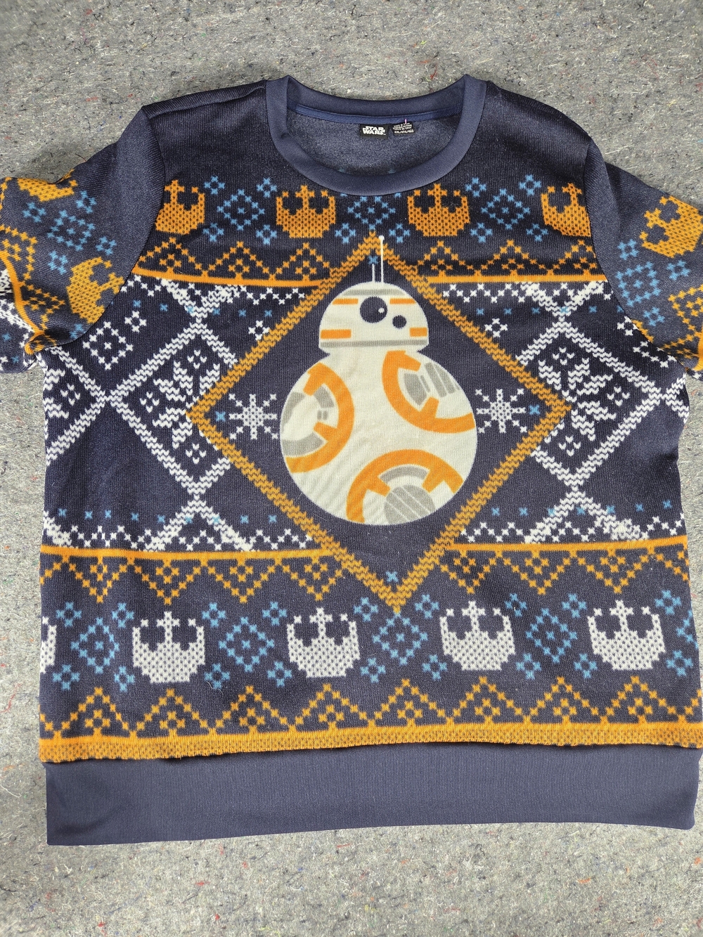 Star Wars BB-8 Ugly Christmas Sweater 4XL Holiday Droid